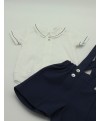 Conjunto Menino Azul Marinho